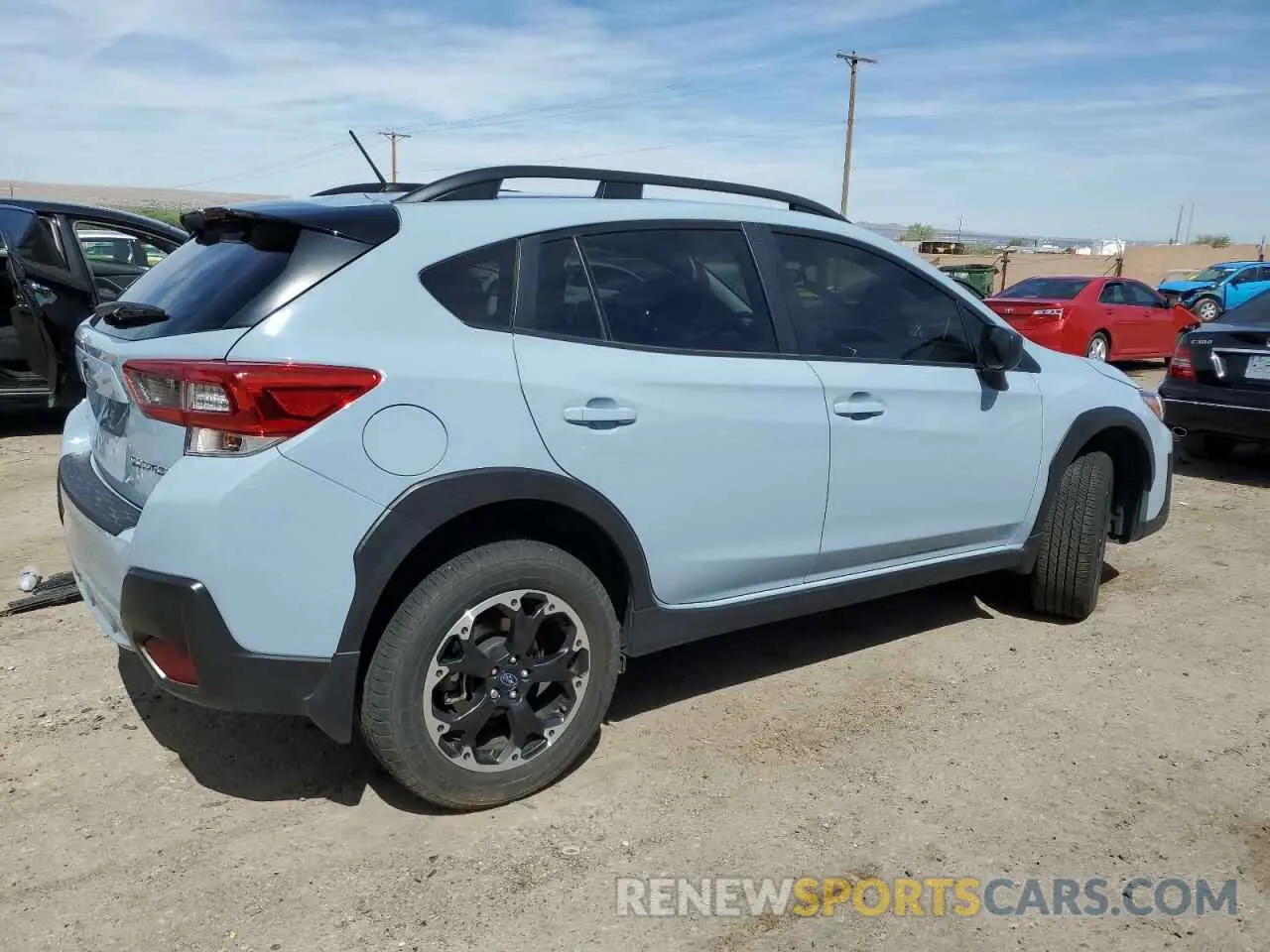 3 fotografías del automóvil dañado JF2GTABC0P8283290 SUBARU CROSSTREK 2023