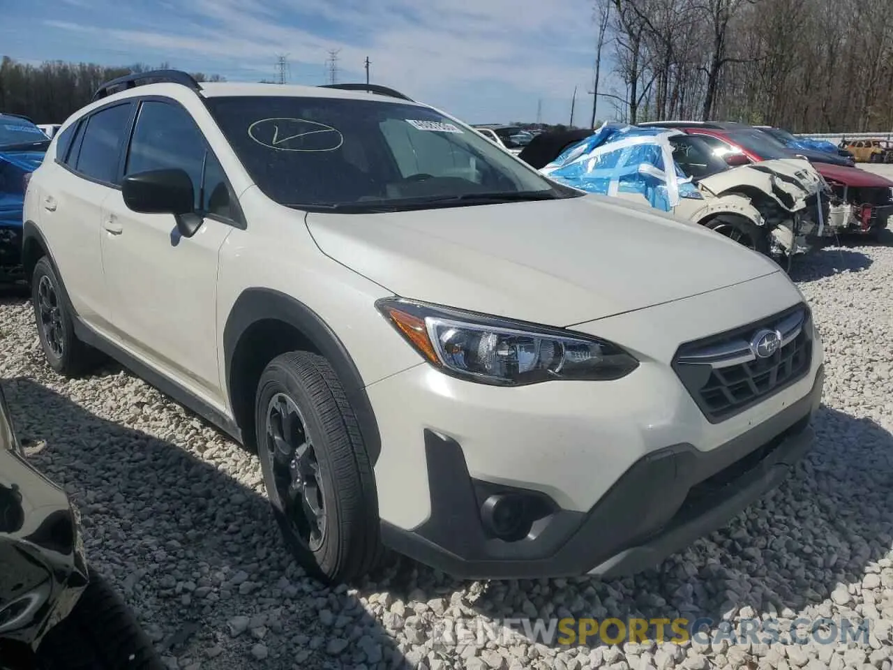 4 fotografías del automóvil dañado JF2GTABC2P8232647 SUBARU CROSSTREK 2023