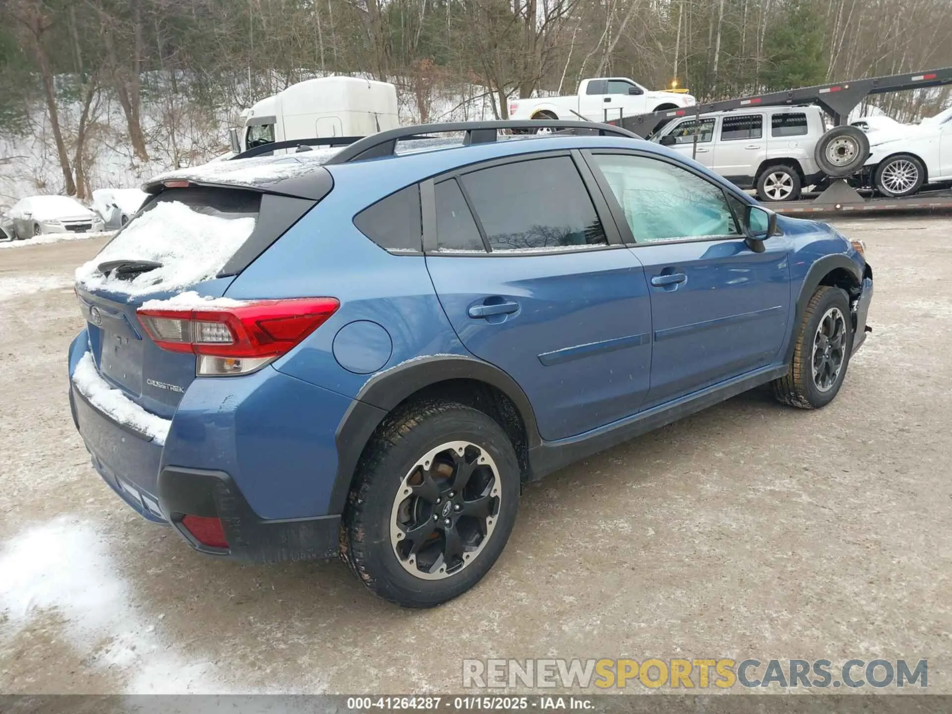 4 fotografías del automóvil dañado JF2GTABC7PH218405 SUBARU CROSSTREK 2023