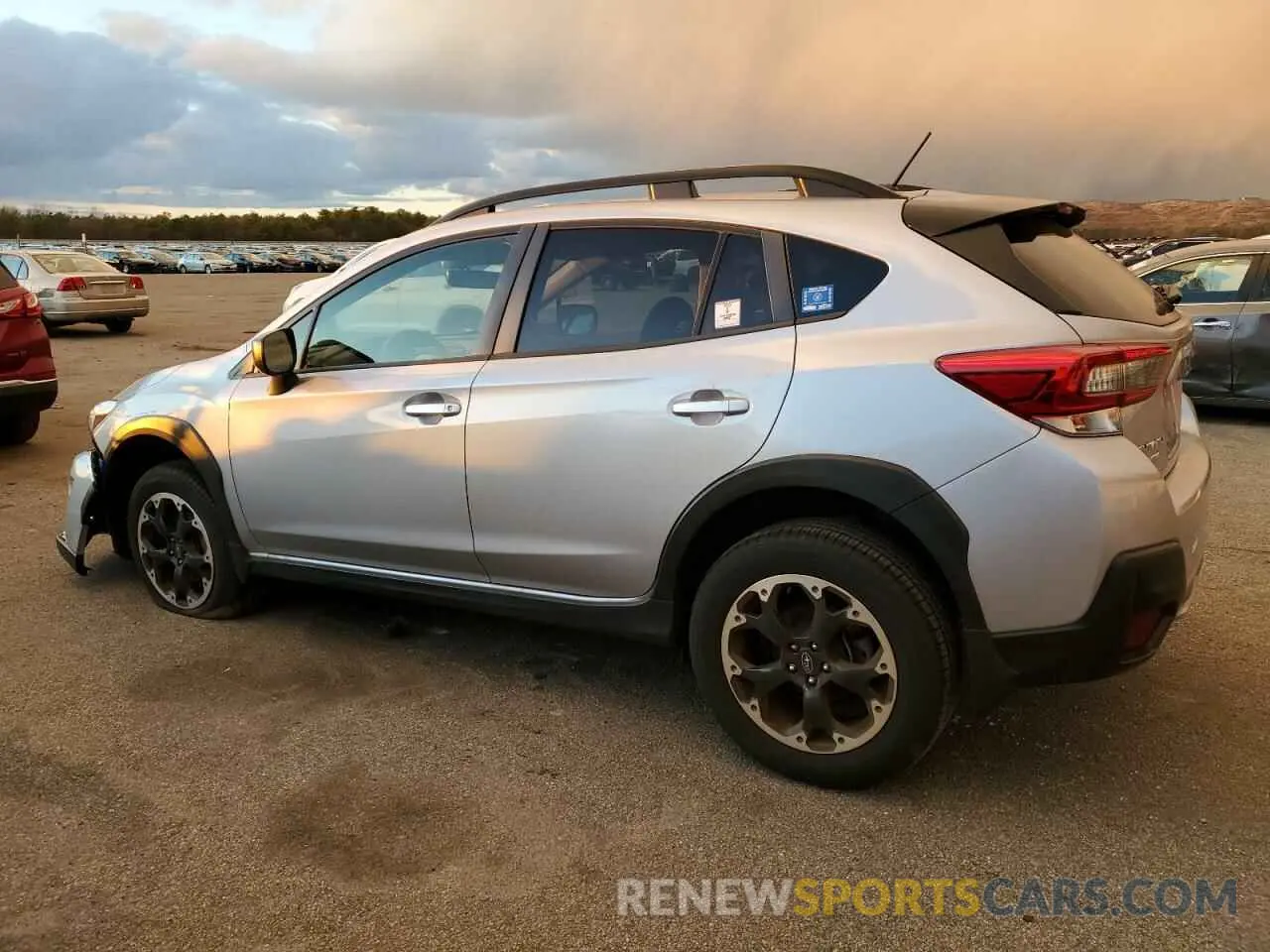 2 fotografías del automóvil dañado JF2GTABC9P8297513 SUBARU CROSSTREK 2023