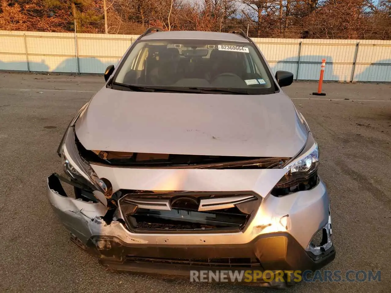5 fotografías del automóvil dañado JF2GTABC9P8297513 SUBARU CROSSTREK 2023