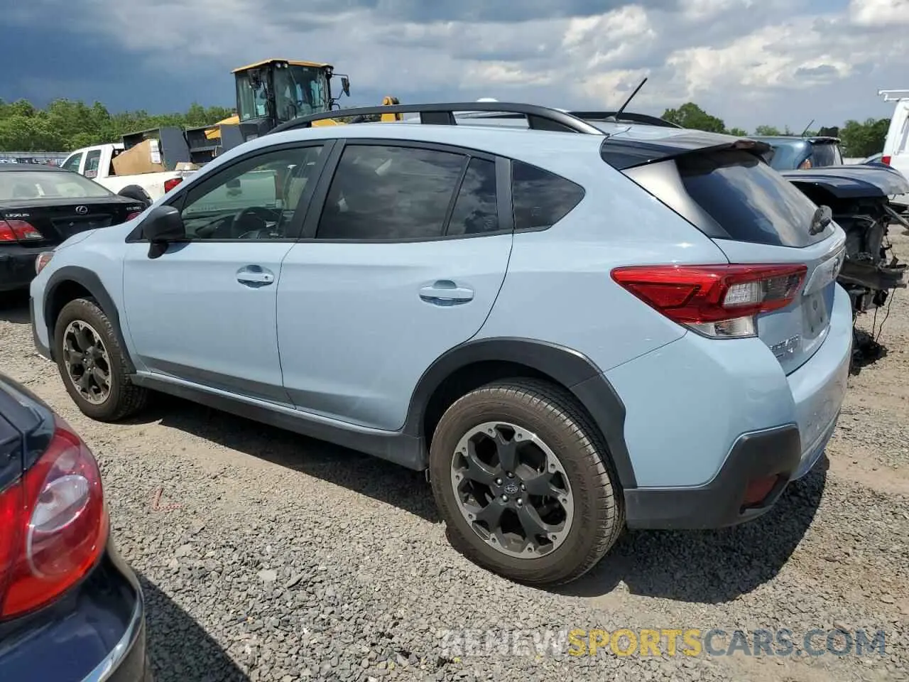 2 fotografías del automóvil dañado JF2GTABC9PH261403 SUBARU CROSSTREK 2023