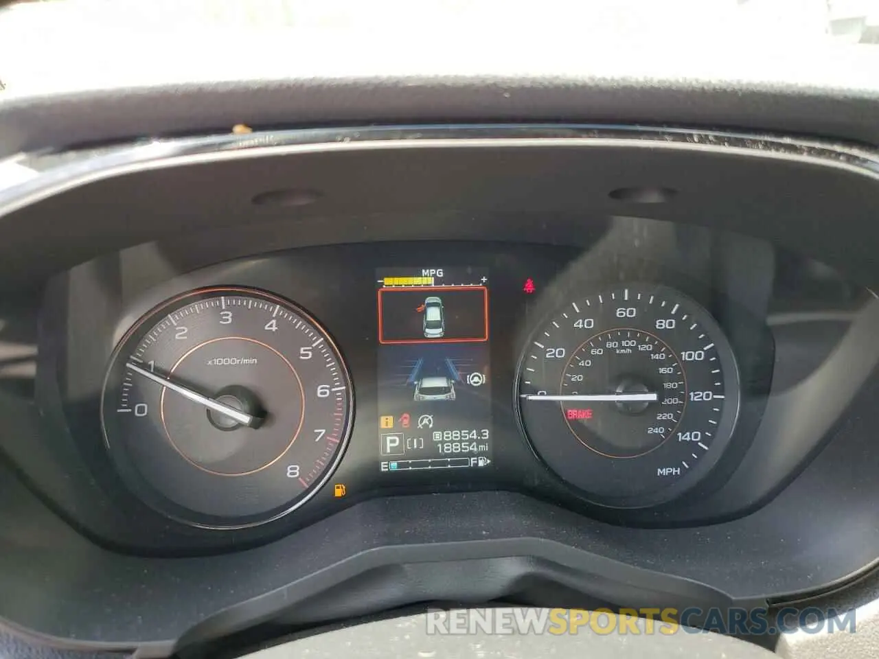 9 fotografías del automóvil dañado JF2GTABC9PH261403 SUBARU CROSSTREK 2023