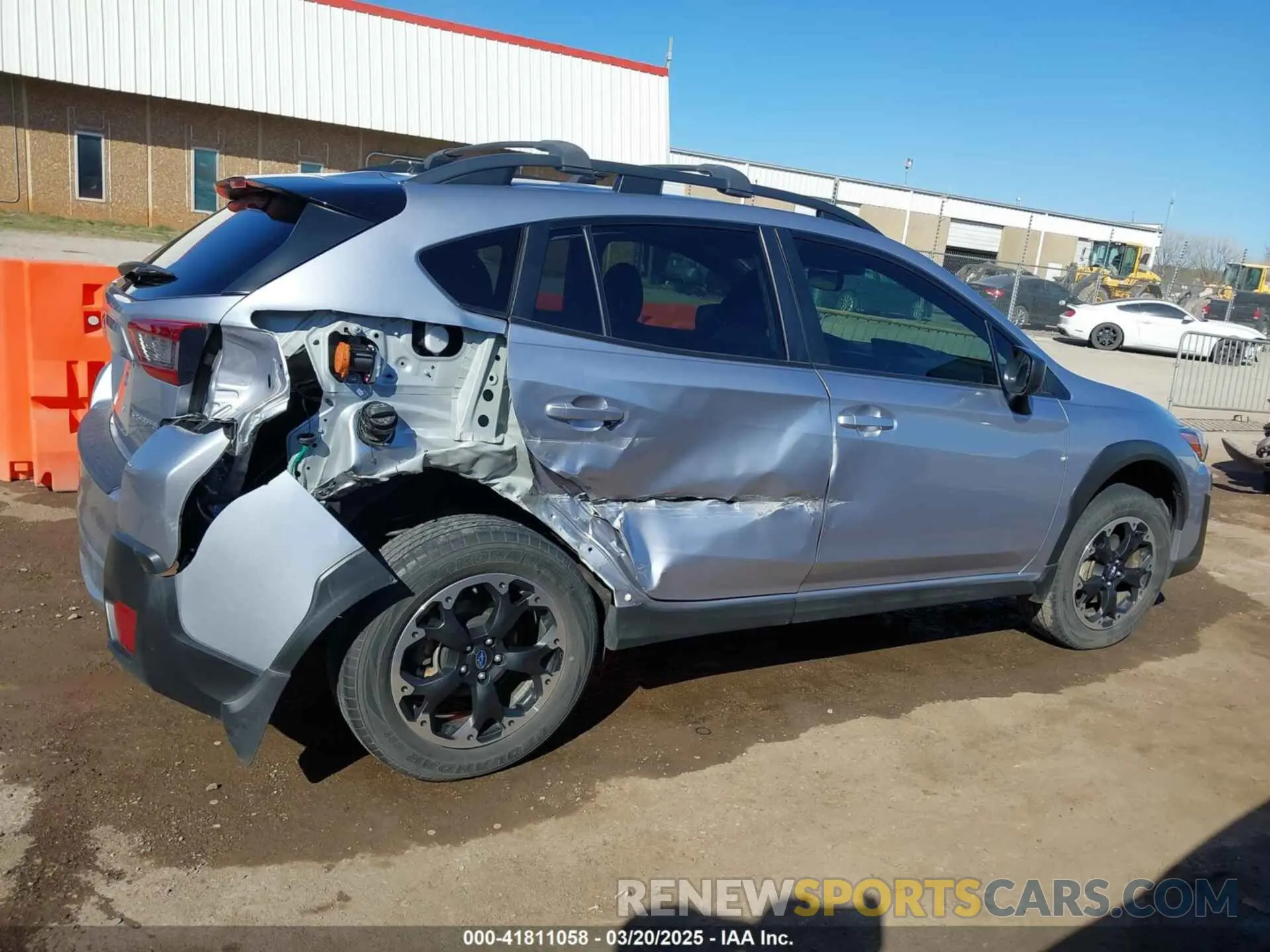 14 fotografías del automóvil dañado JF2GTABCXP8220620 SUBARU CROSSTREK 2023