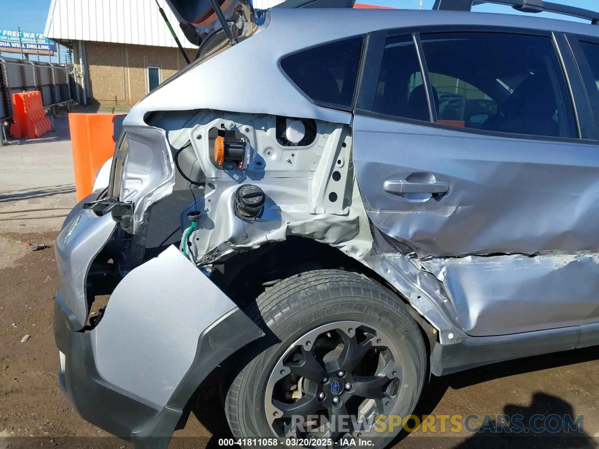 6 fotografías del automóvil dañado JF2GTABCXP8220620 SUBARU CROSSTREK 2023