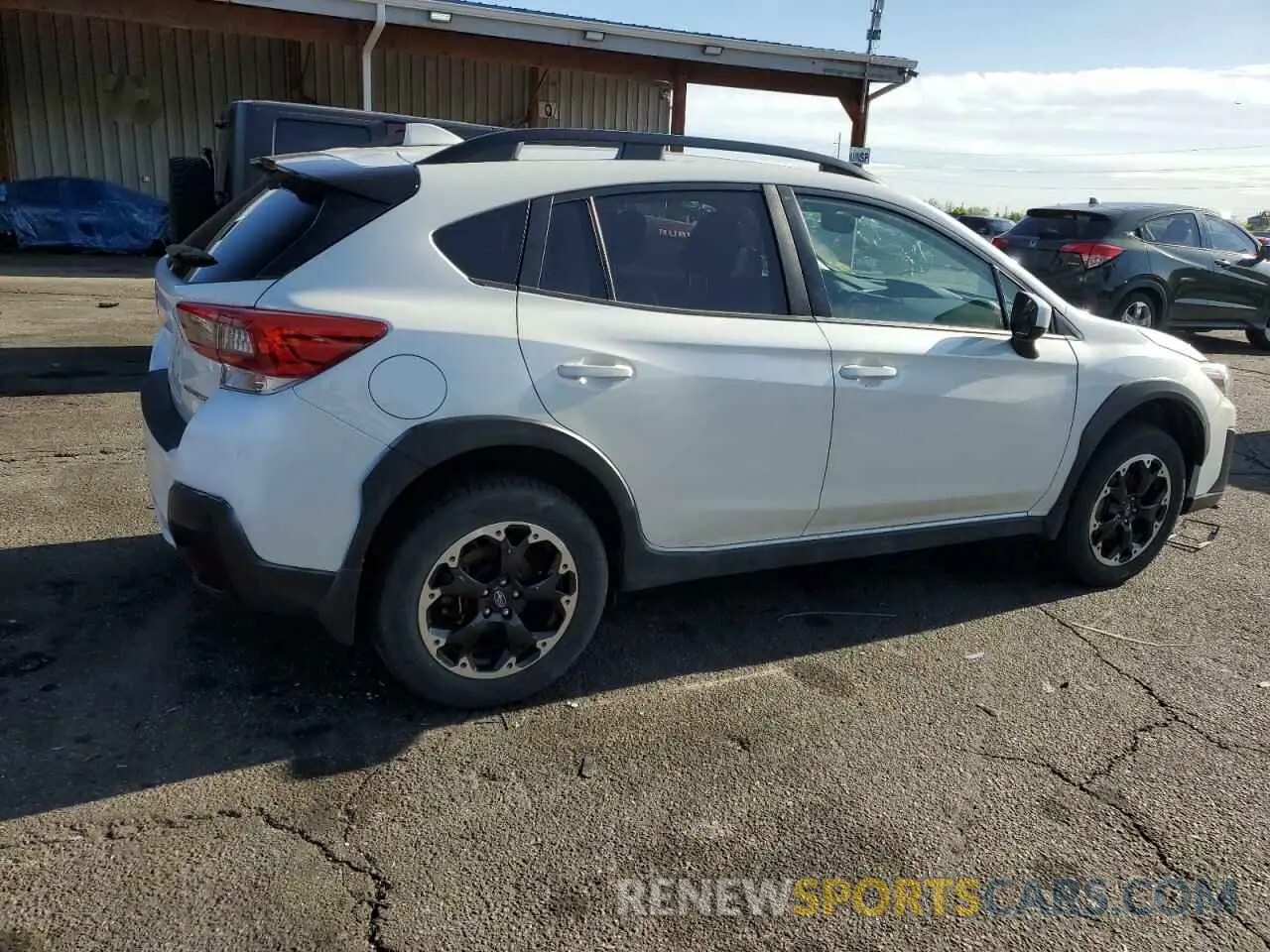 3 fotografías del automóvil dañado JF2GTACC4PG210783 SUBARU CROSSTREK 2023