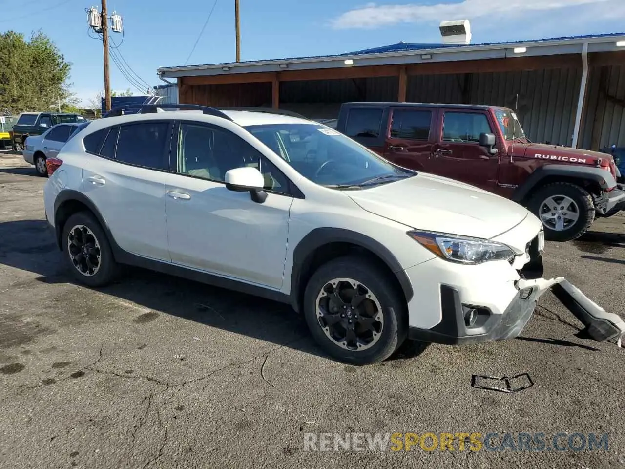 4 fotografías del automóvil dañado JF2GTACC4PG210783 SUBARU CROSSTREK 2023