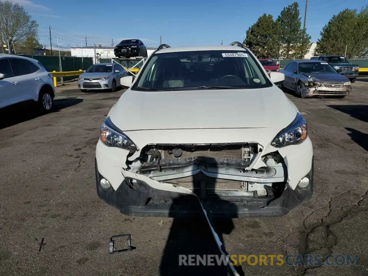 5 fotografías del automóvil dañado JF2GTACC4PG210783 SUBARU CROSSTREK 2023