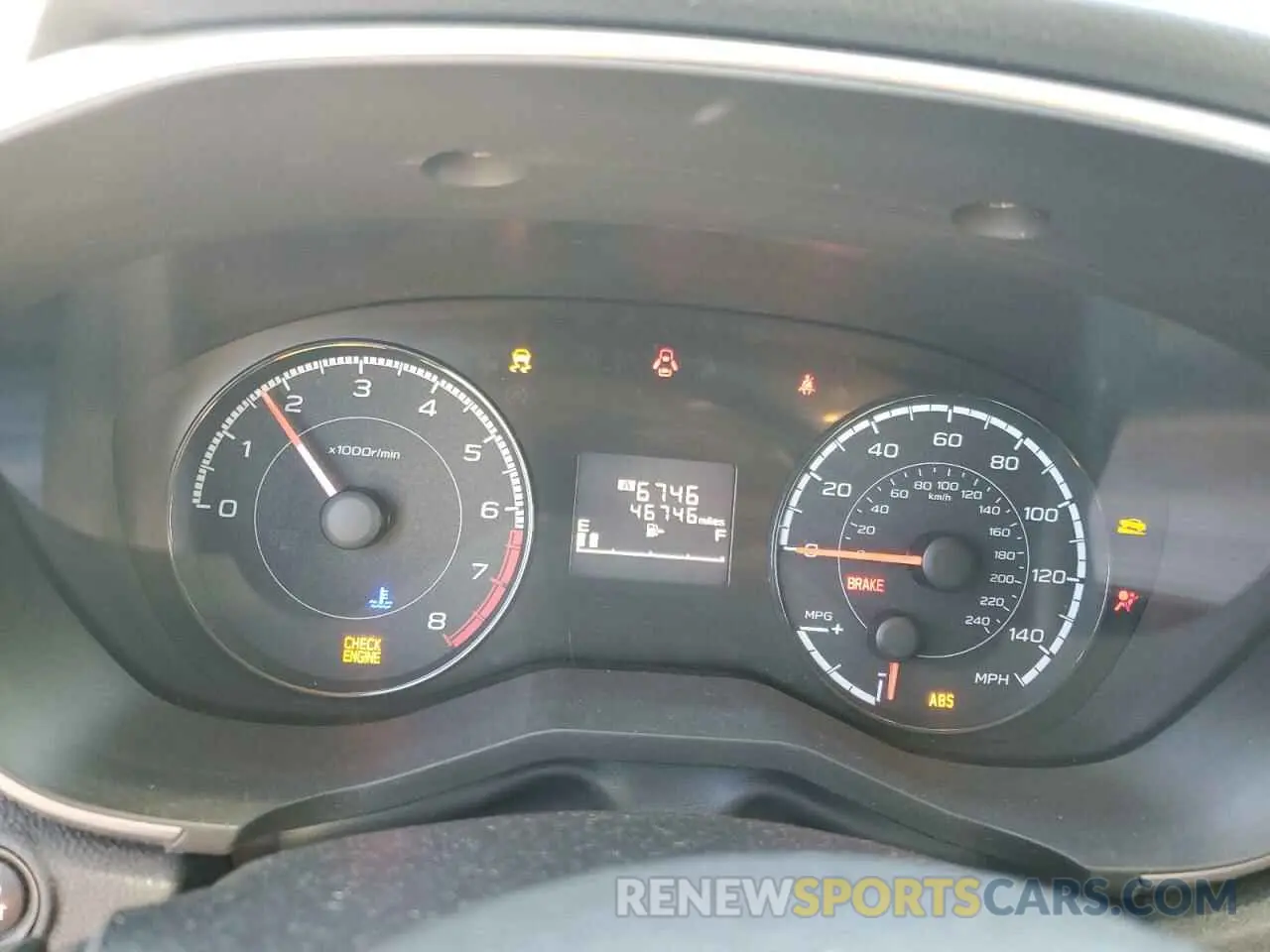 9 fotografías del automóvil dañado JF2GTACC4PG210783 SUBARU CROSSTREK 2023