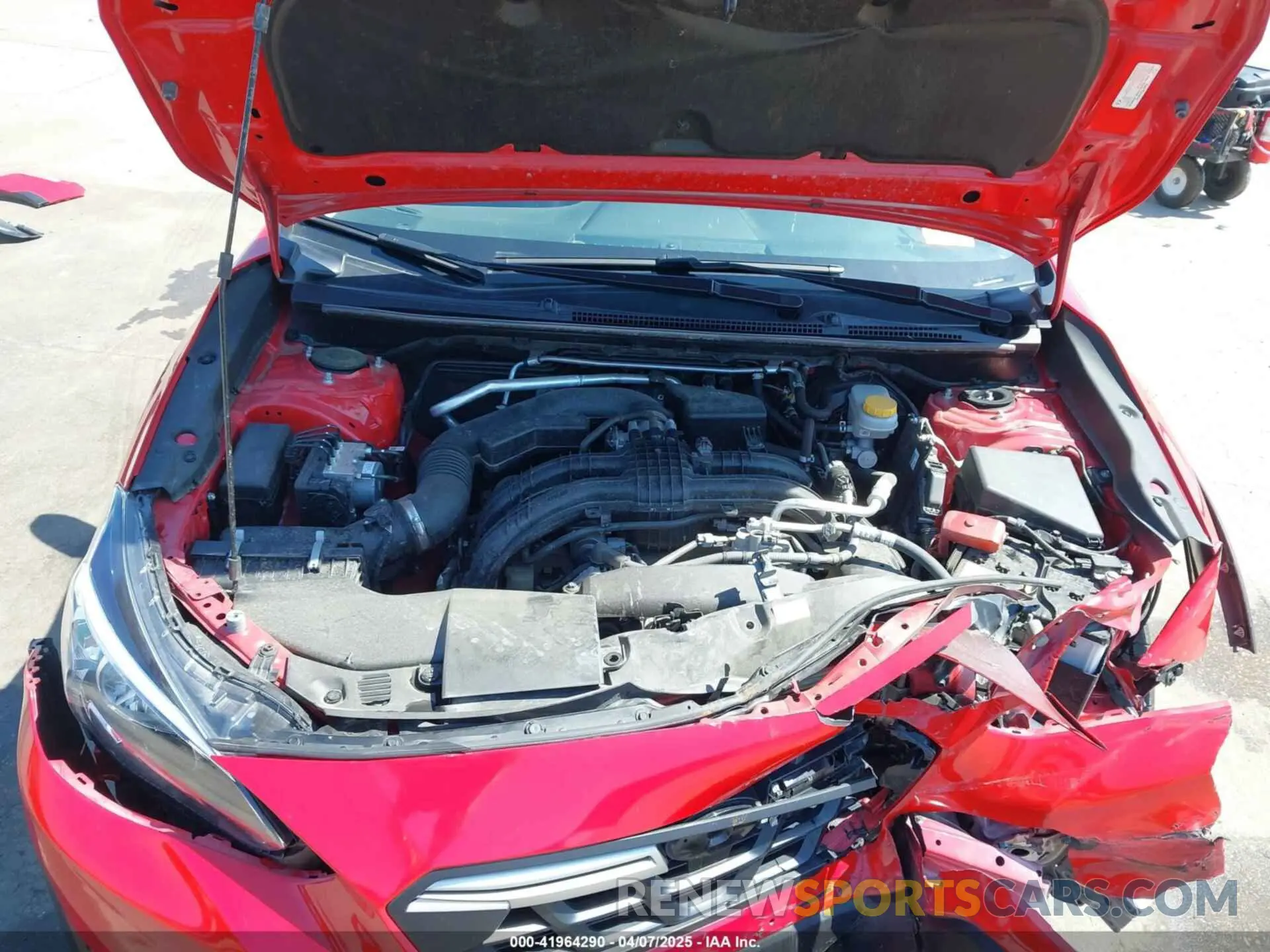 10 fotografías del automóvil dañado JF2GTACC7PG207022 SUBARU CROSSTREK 2023