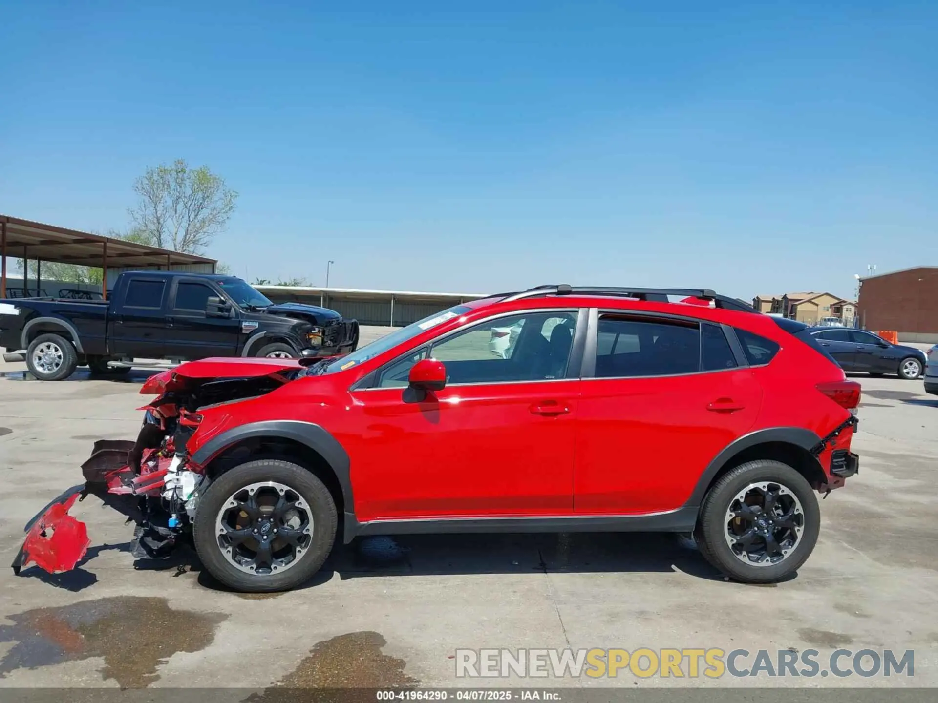 15 fotografías del automóvil dañado JF2GTACC7PG207022 SUBARU CROSSTREK 2023