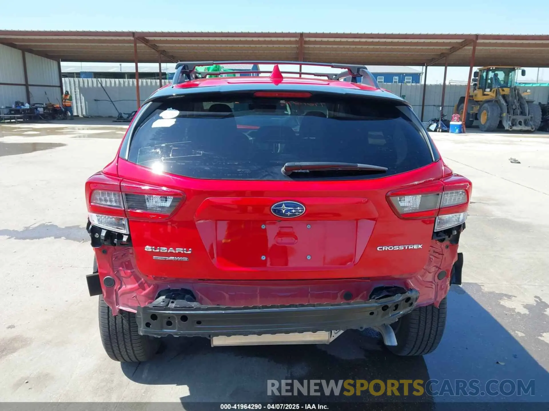 17 fotografías del automóvil dañado JF2GTACC7PG207022 SUBARU CROSSTREK 2023