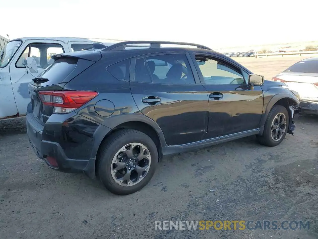 3 fotografías del automóvil dañado JF2GTAEC4PH214050 SUBARU CROSSTREK 2023