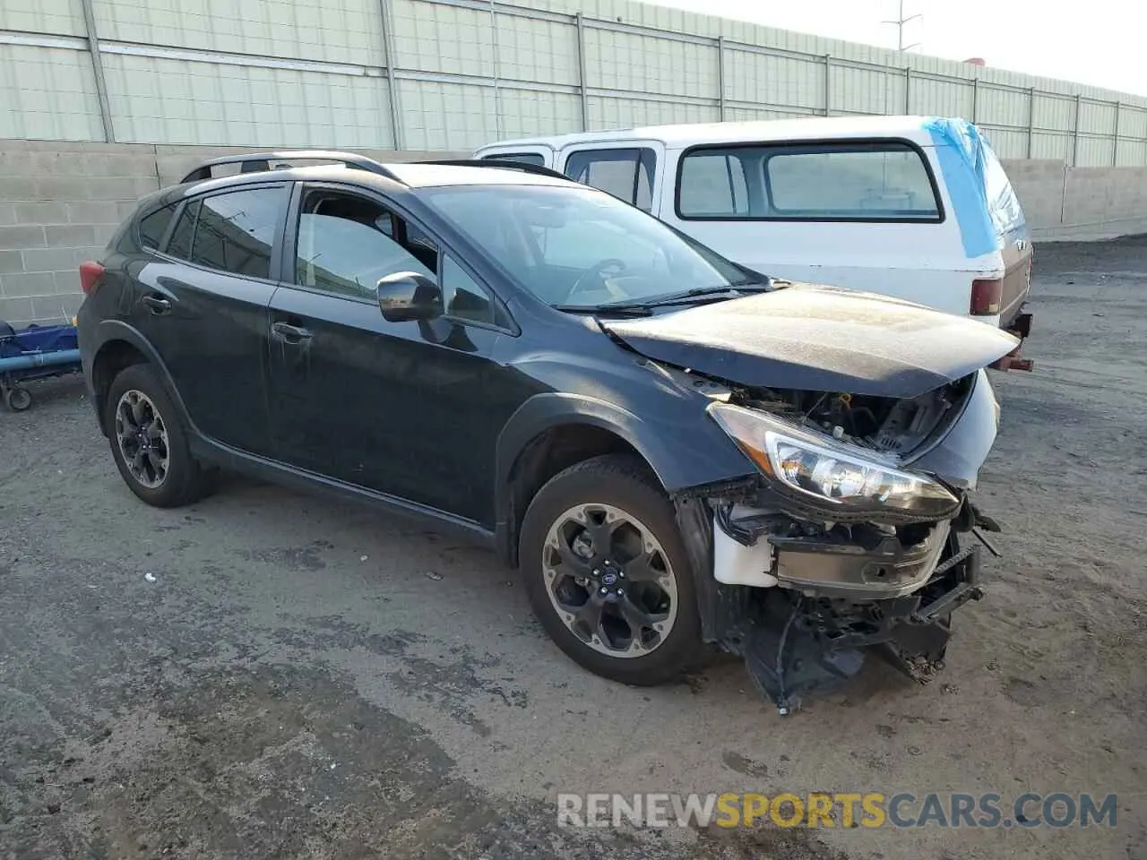 4 fotografías del automóvil dañado JF2GTAEC4PH214050 SUBARU CROSSTREK 2023