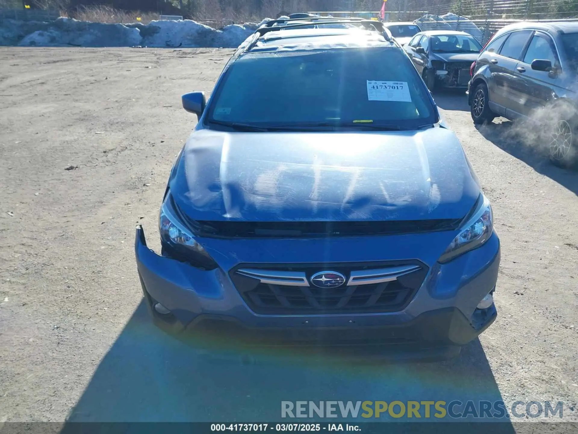 12 fotografías del automóvil dañado JF2GTAEC6PH243906 SUBARU CROSSTREK 2023