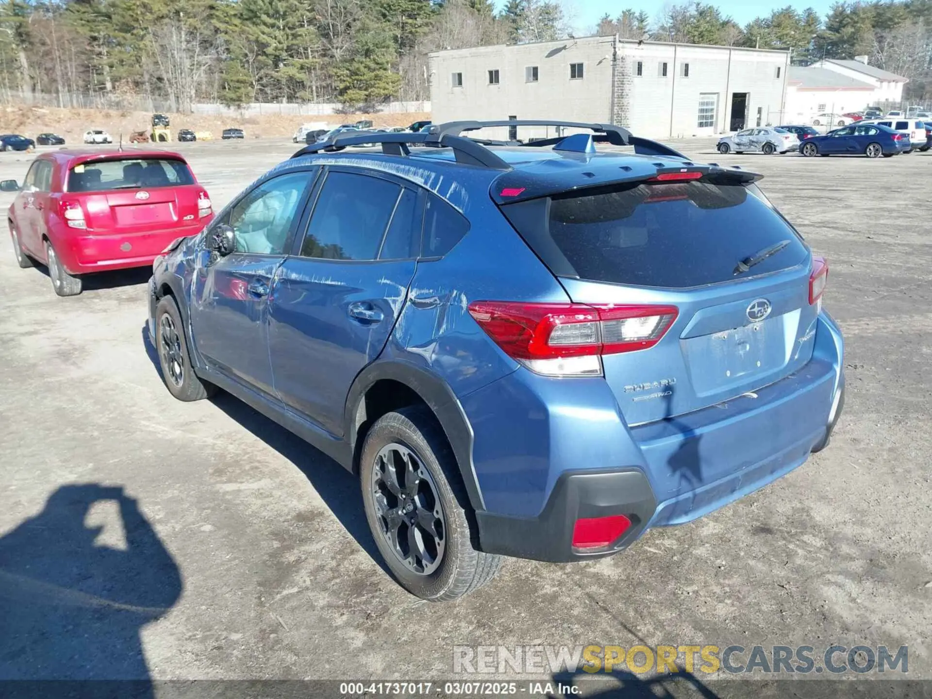3 fotografías del automóvil dañado JF2GTAEC6PH243906 SUBARU CROSSTREK 2023