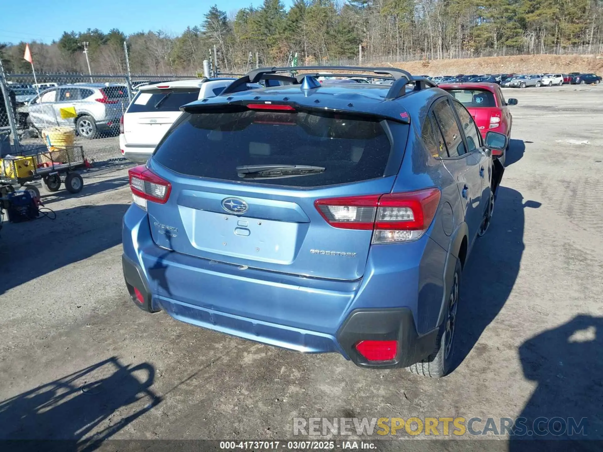 4 fotografías del automóvil dañado JF2GTAEC6PH243906 SUBARU CROSSTREK 2023