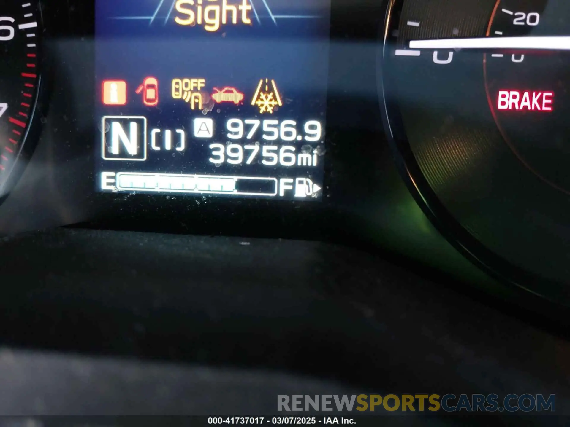 7 fotografías del automóvil dañado JF2GTAEC6PH243906 SUBARU CROSSTREK 2023