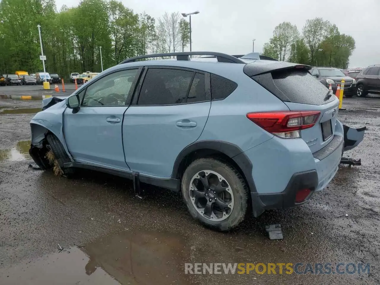 2 fotografías del automóvil dañado JF2GTAEC9PH207952 SUBARU CROSSTREK 2023
