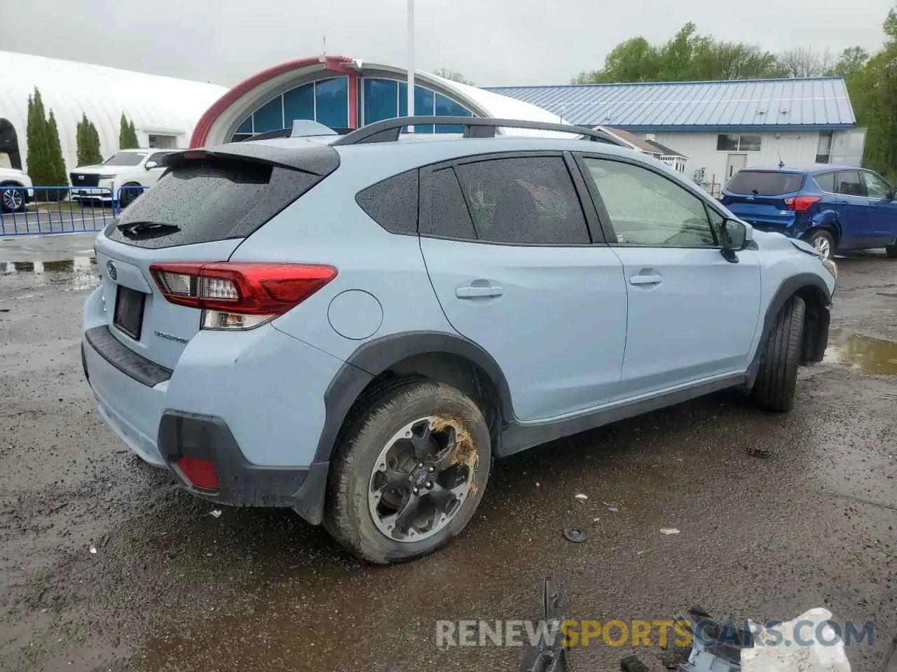 3 fotografías del automóvil dañado JF2GTAEC9PH207952 SUBARU CROSSTREK 2023