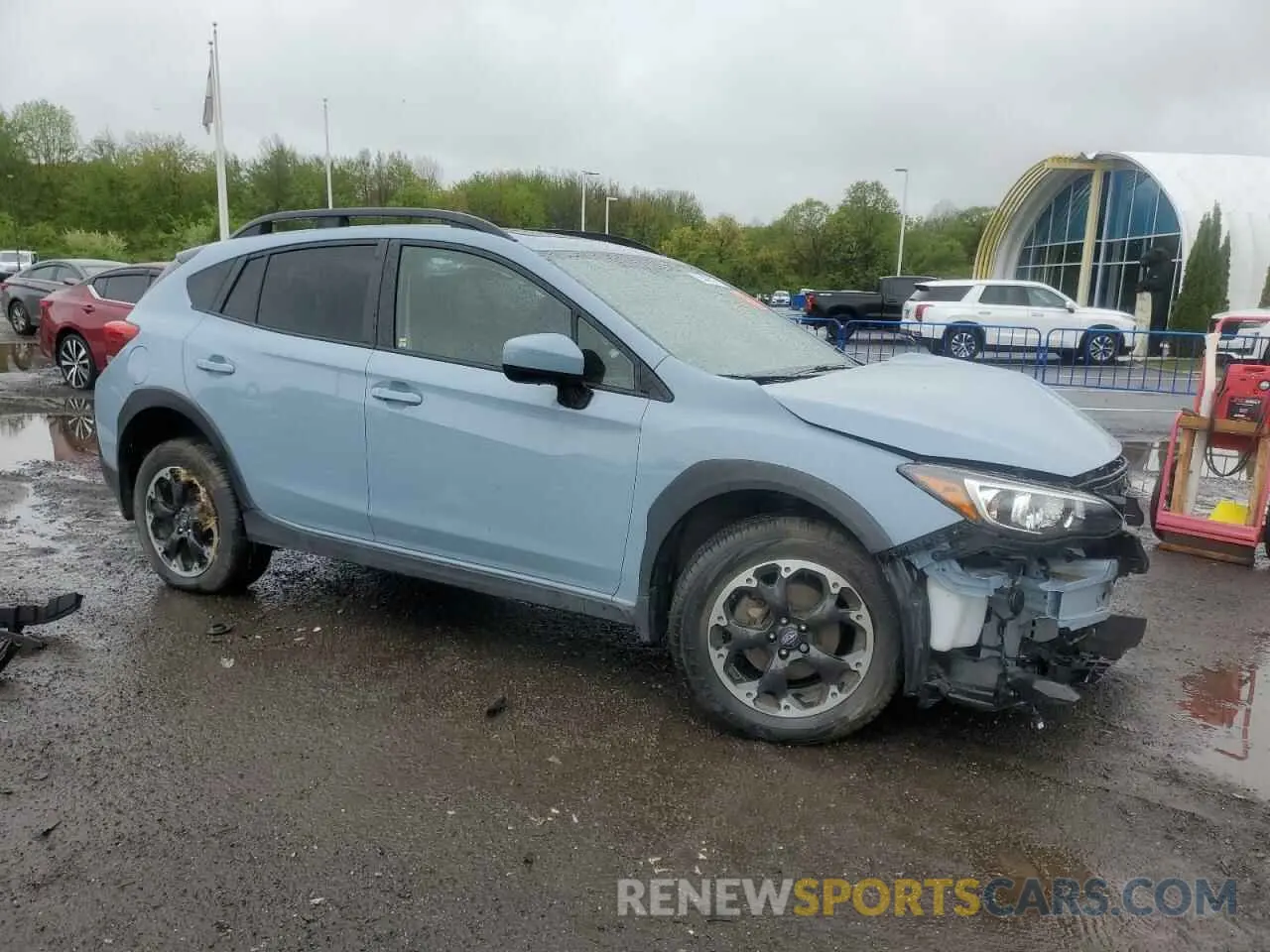 4 fotografías del automóvil dañado JF2GTAEC9PH207952 SUBARU CROSSTREK 2023