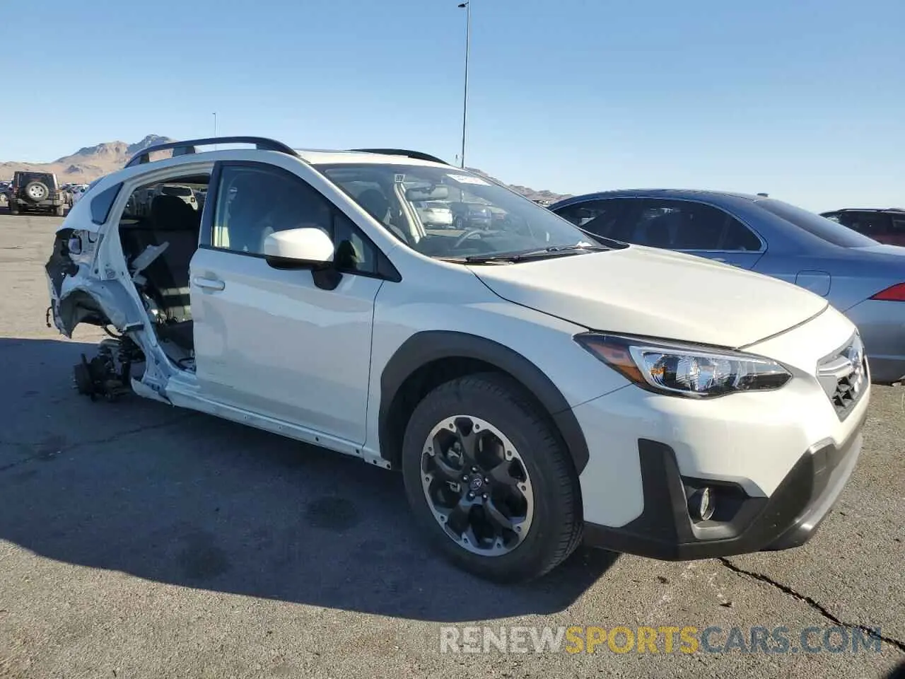 4 fotografías del automóvil dañado JF2GTAECXP8313679 SUBARU CROSSTREK 2023