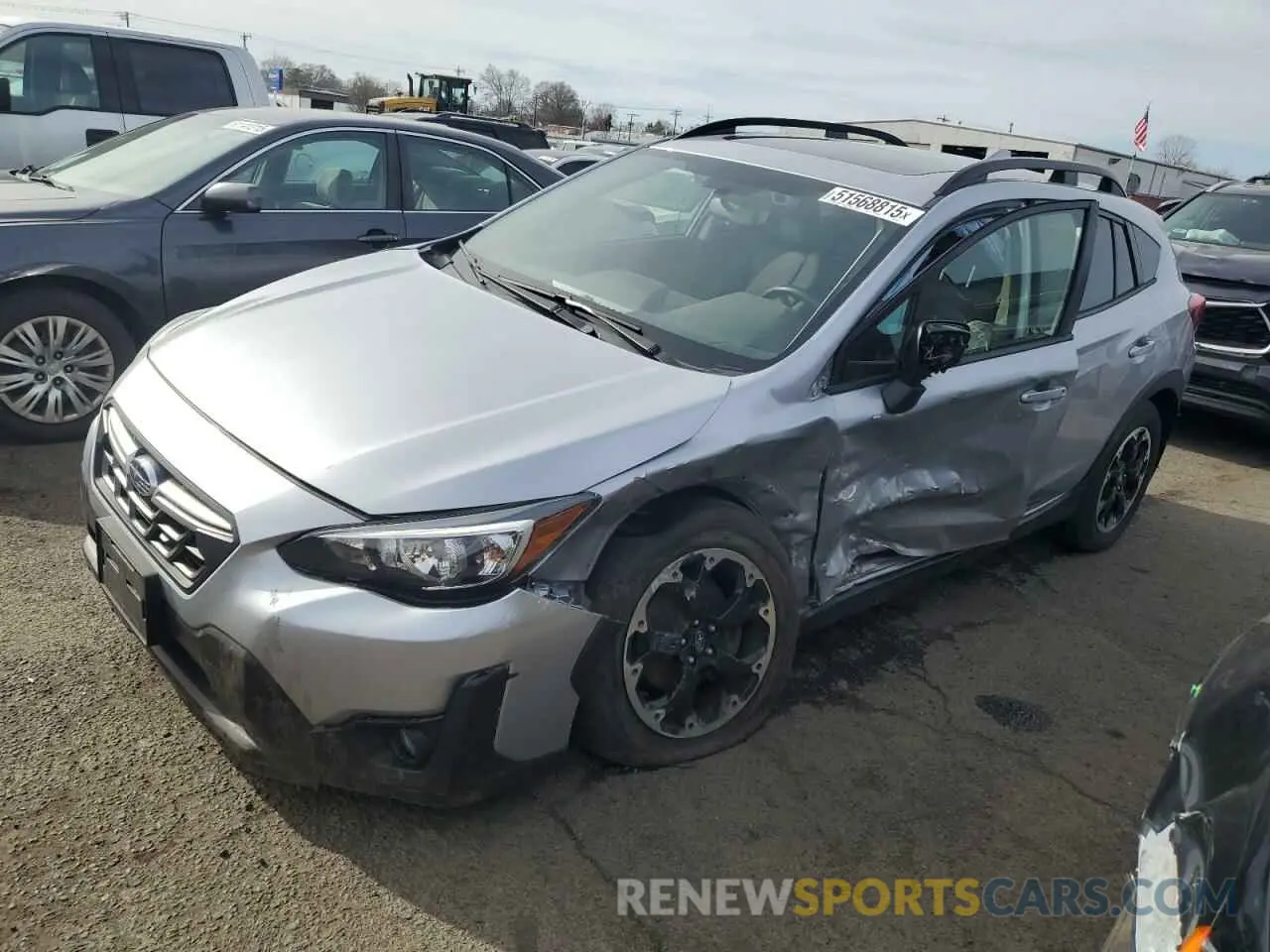 1 fotografías del automóvil dañado JF2GTAECXPH206034 SUBARU CROSSTREK 2023