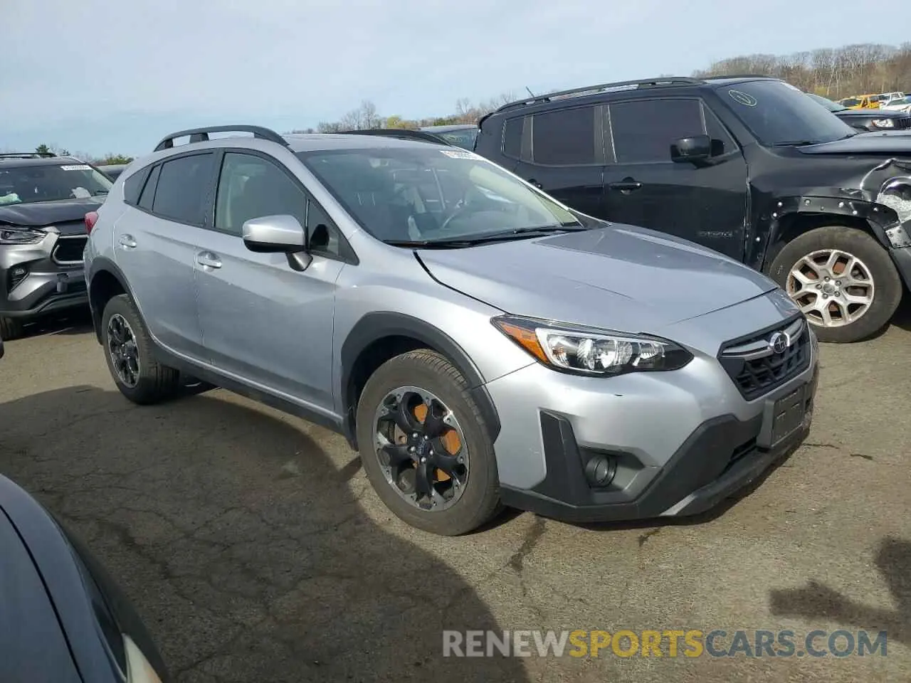 4 fotografías del automóvil dañado JF2GTAECXPH206034 SUBARU CROSSTREK 2023