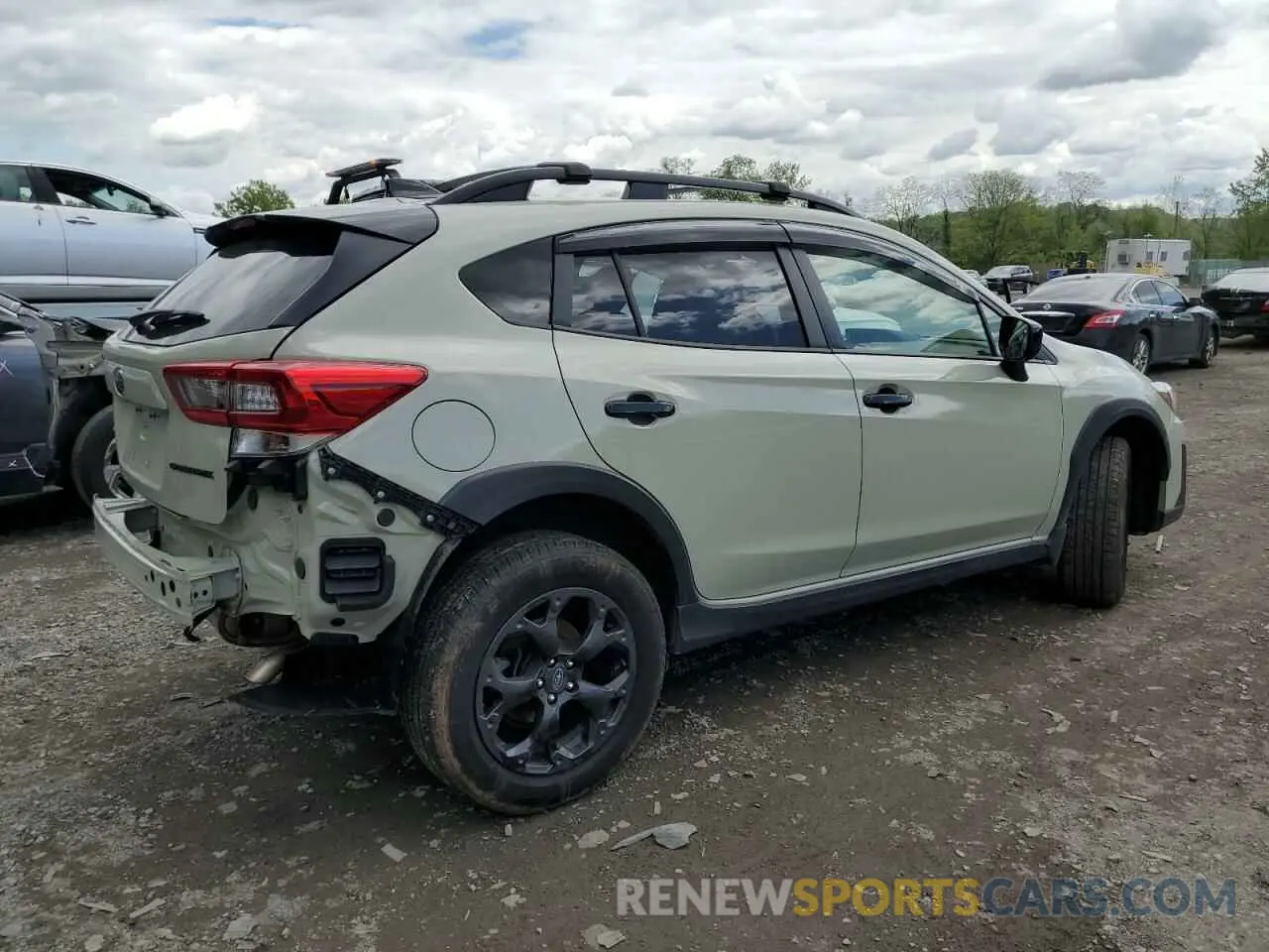 3 fotografías del automóvil dañado JF2GTAPC0P8226502 SUBARU CROSSTREK 2023