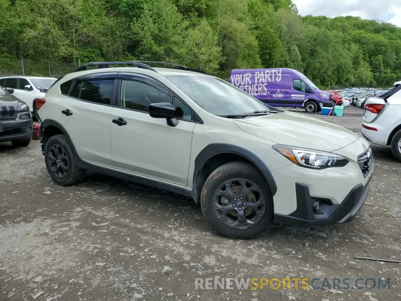 4 fotografías del automóvil dañado JF2GTAPC0P8226502 SUBARU CROSSTREK 2023