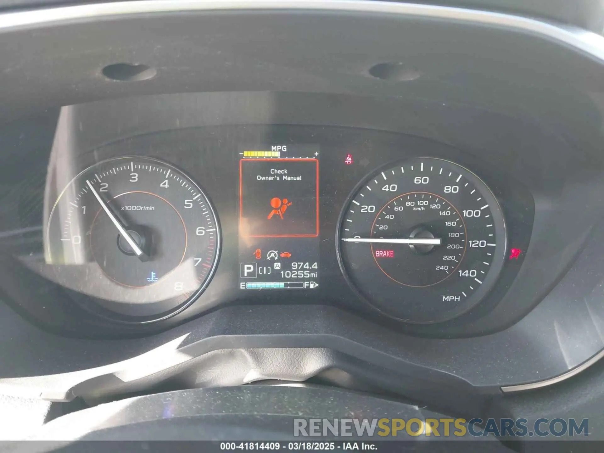 7 fotografías del automóvil dañado JF2GTAPC3P8279047 SUBARU CROSSTREK 2023