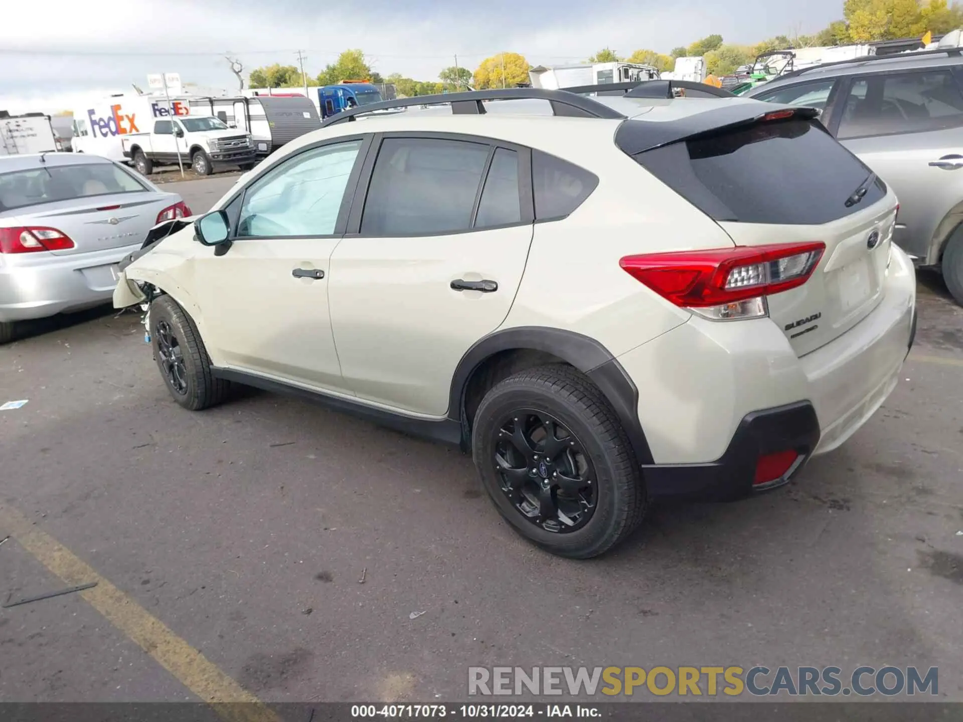 3 fotografías del automóvil dañado JF2GTAPC3P8300480 SUBARU CROSSTREK 2023