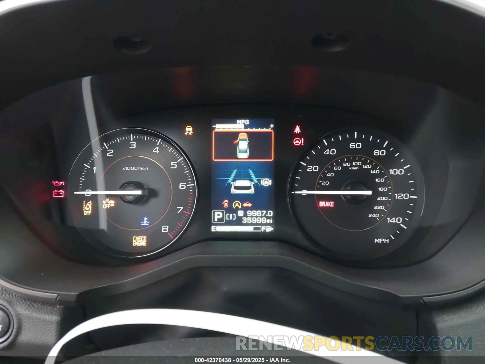 7 fotografías del automóvil dañado JF2GTAPC3P8320440 SUBARU CROSSTREK 2023