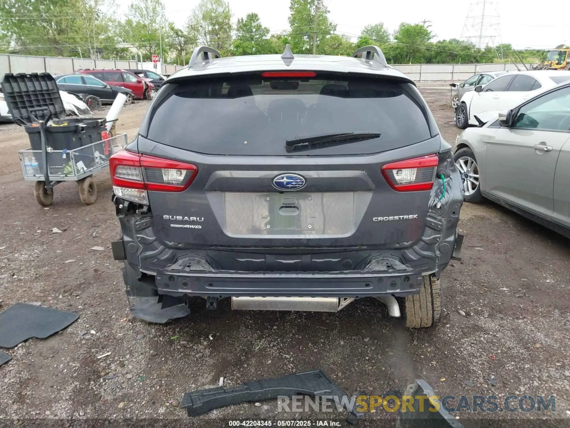 17 fotografías del automóvil dañado JF2GTAPC6P8279821 SUBARU CROSSTREK 2023