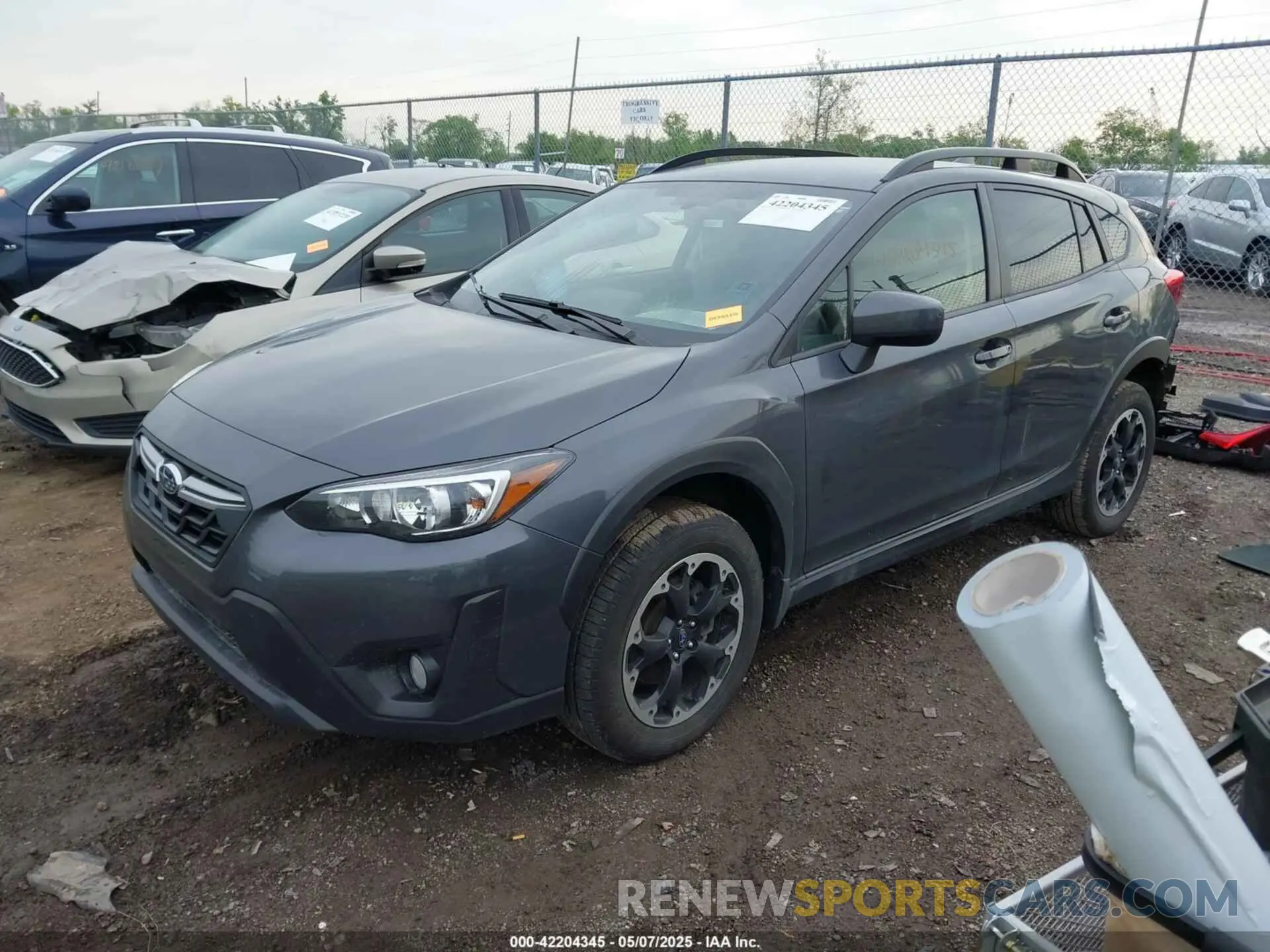 2 fotografías del automóvil dañado JF2GTAPC6P8279821 SUBARU CROSSTREK 2023