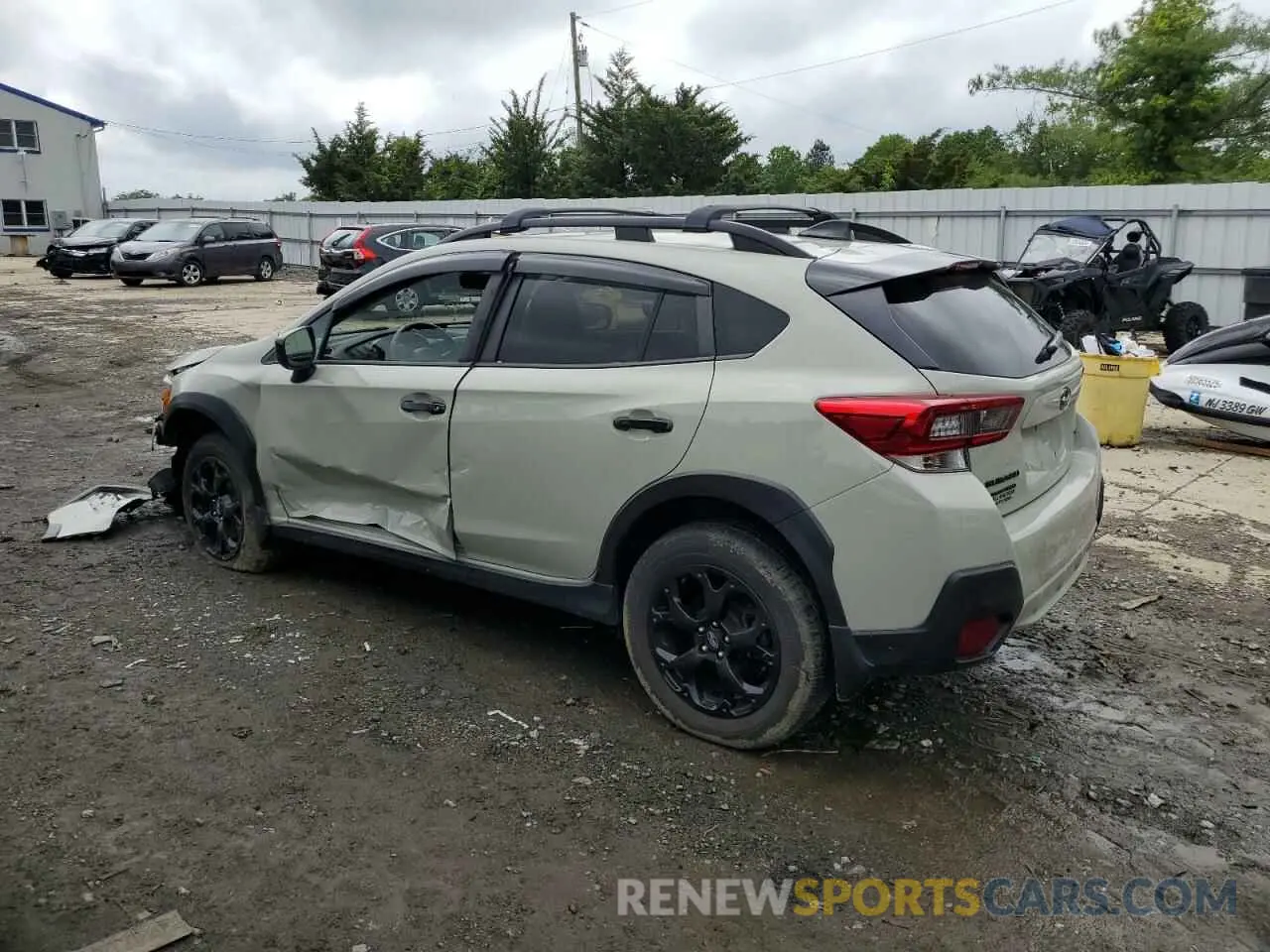 2 fotografías del automóvil dañado JF2GTAPC8P8267752 SUBARU CROSSTREK 2023