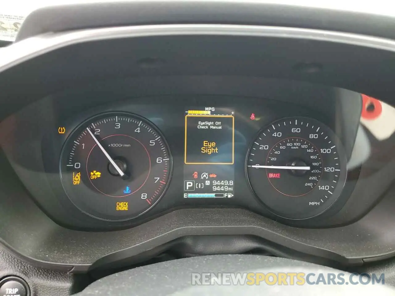 9 fotografías del automóvil dañado JF2GTAPC8P8267752 SUBARU CROSSTREK 2023