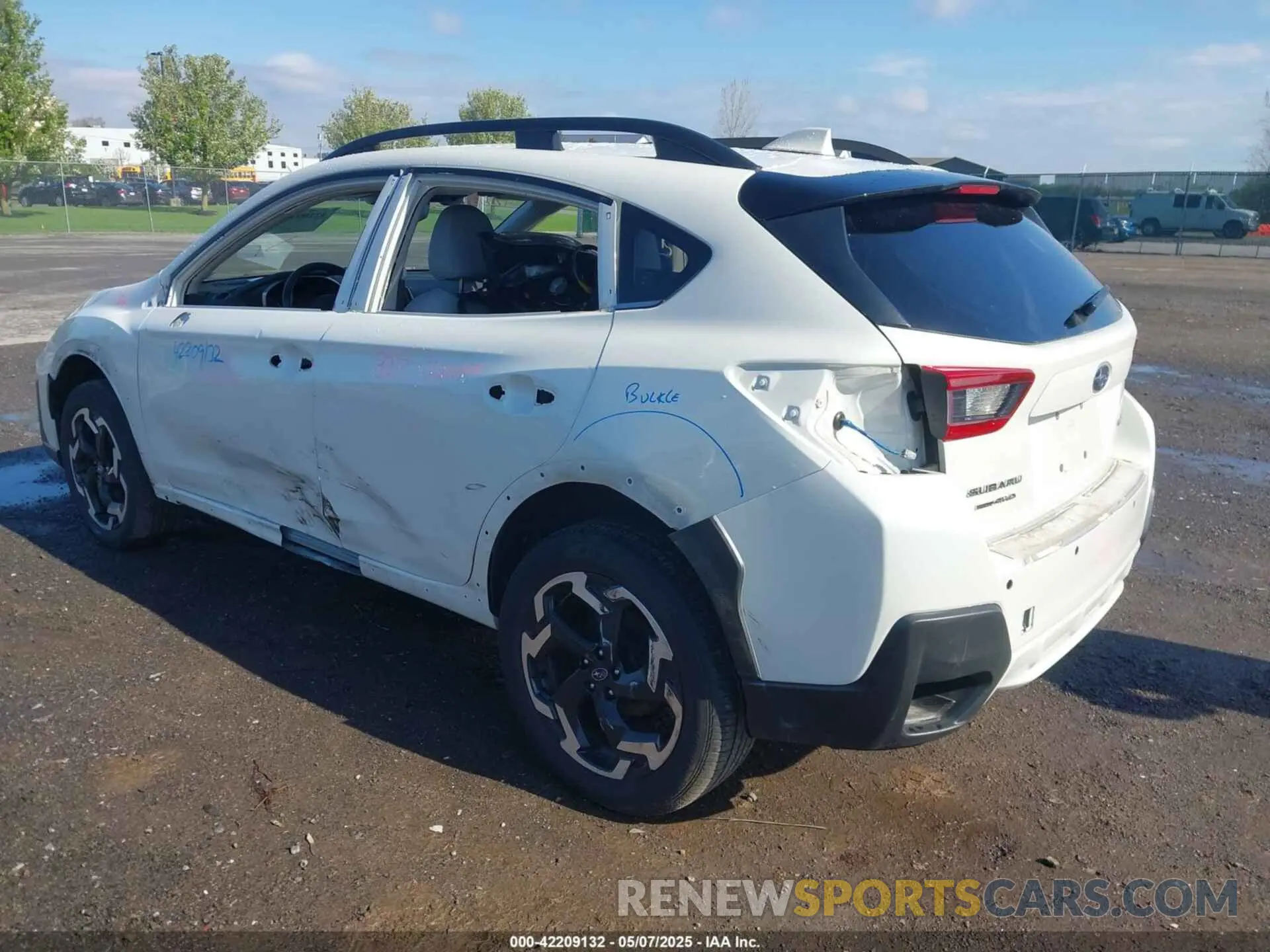 3 fotografías del automóvil dañado JF2GTHMC1PH272563 SUBARU CROSSTREK 2023