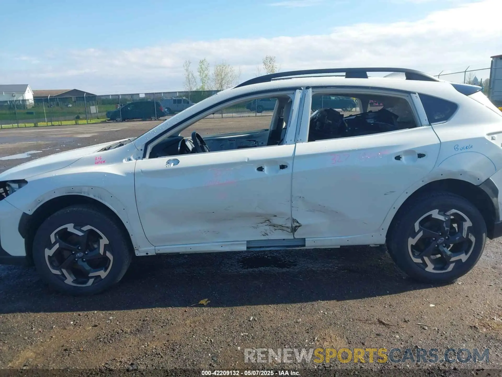 6 fotografías del automóvil dañado JF2GTHMC1PH272563 SUBARU CROSSTREK 2023