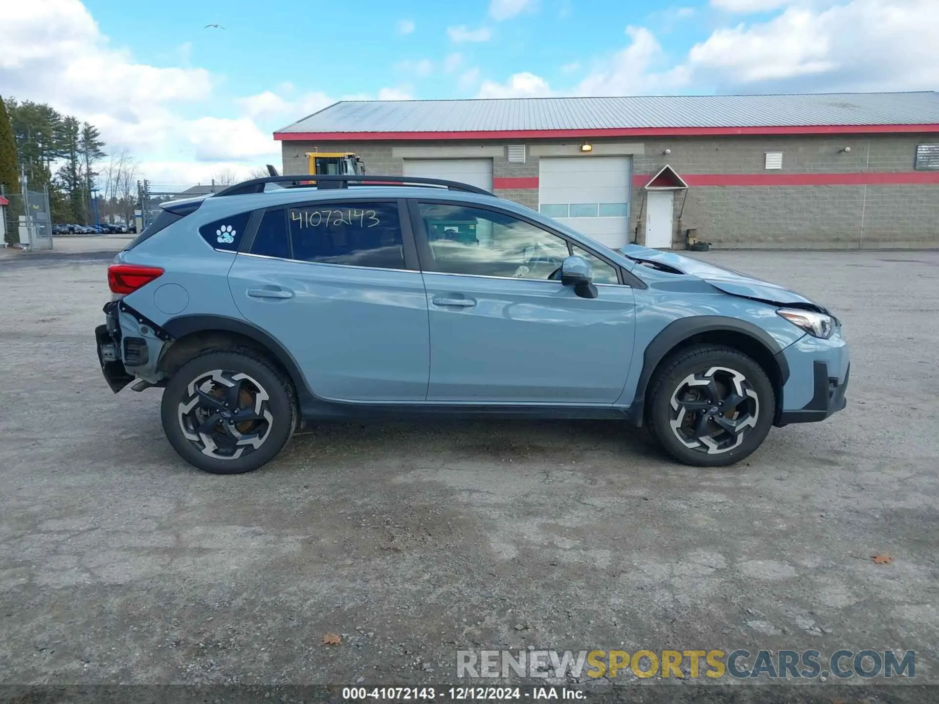 13 fotografías del automóvil dañado JF2GTHMC5PH253045 SUBARU CROSSTREK 2023