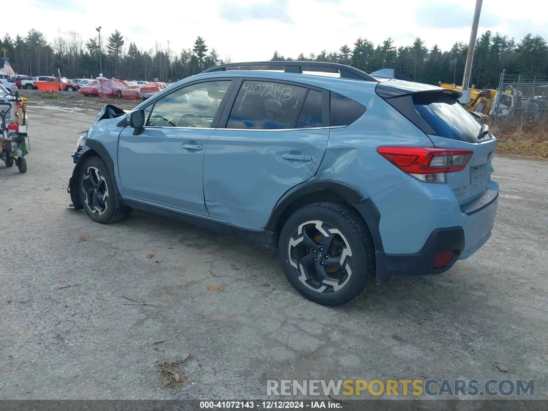 3 fotografías del automóvil dañado JF2GTHMC5PH253045 SUBARU CROSSTREK 2023