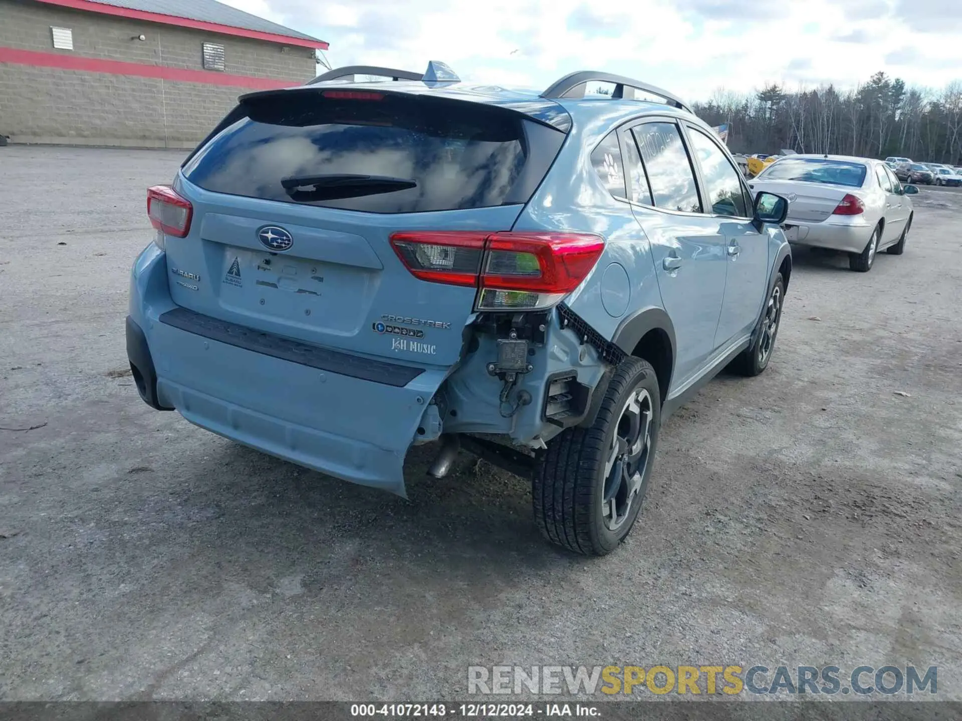 4 fotografías del automóvil dañado JF2GTHMC5PH253045 SUBARU CROSSTREK 2023