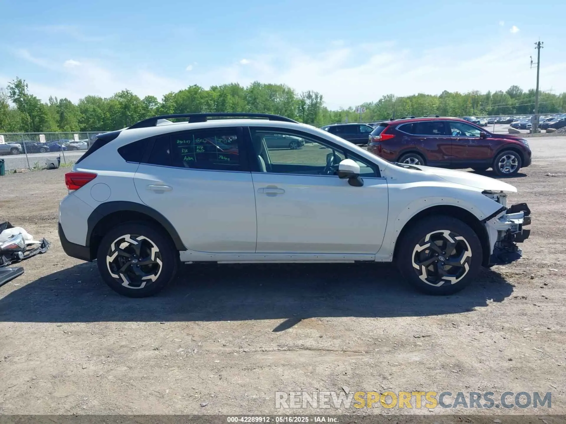 14 fotografías del automóvil dañado JF2GTHMC6PH314922 SUBARU CROSSTREK 2023