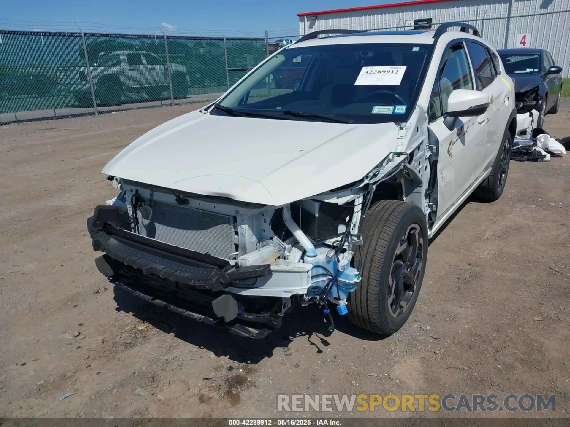 6 fotografías del automóvil dañado JF2GTHMC6PH314922 SUBARU CROSSTREK 2023