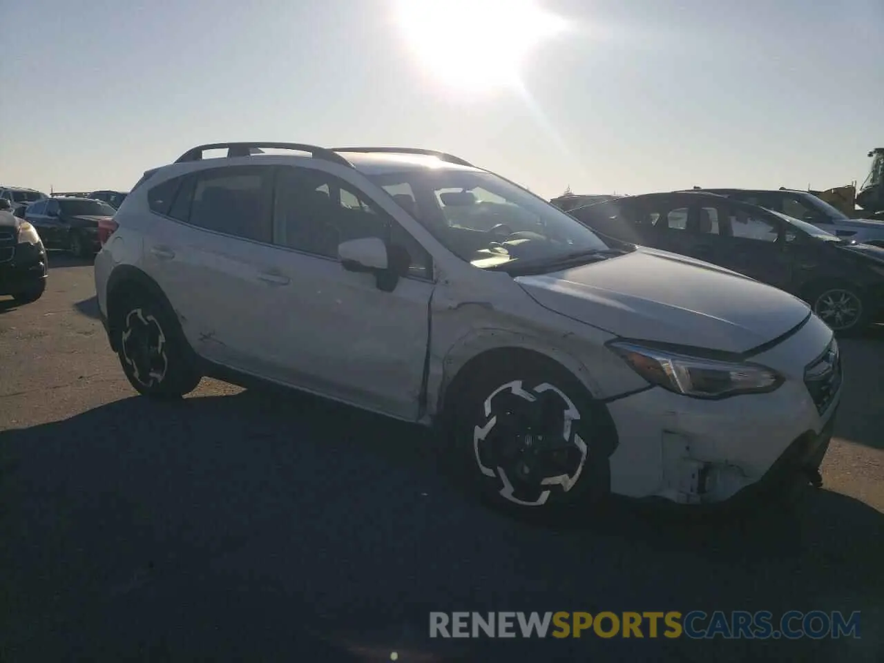 4 fotografías del automóvil dañado JF2GTHMC7P8221374 SUBARU CROSSTREK 2023