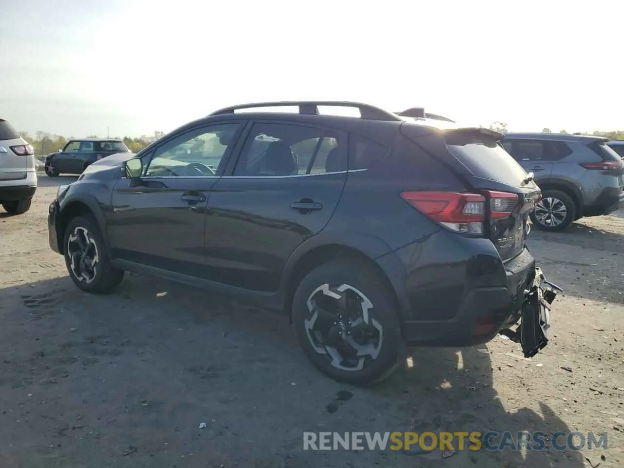 2 fotografías del automóvil dañado JF2GTHMC7PH308434 SUBARU CROSSTREK 2023