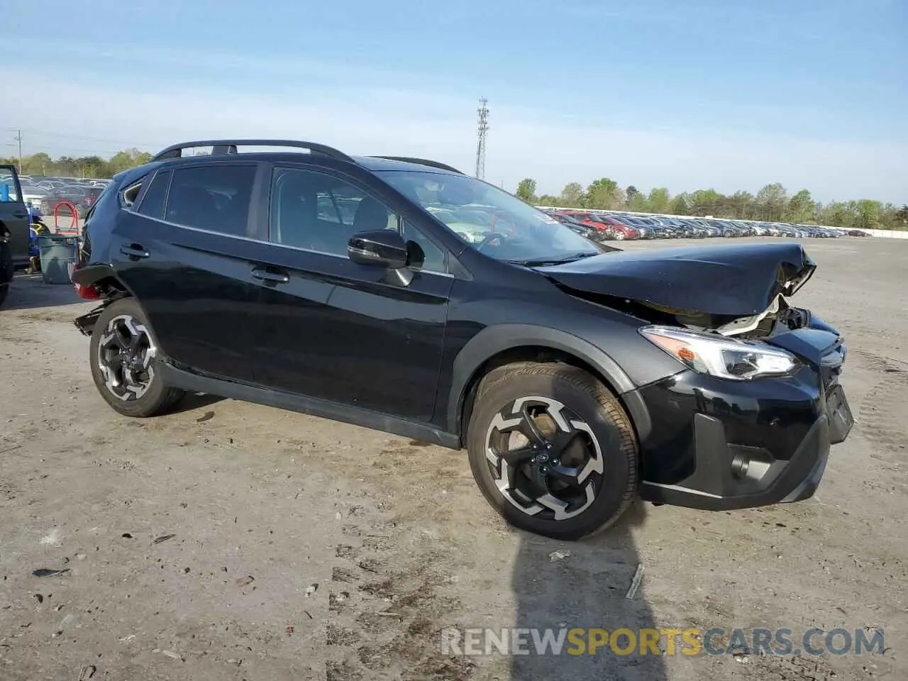 4 fotografías del automóvil dañado JF2GTHMC7PH308434 SUBARU CROSSTREK 2023