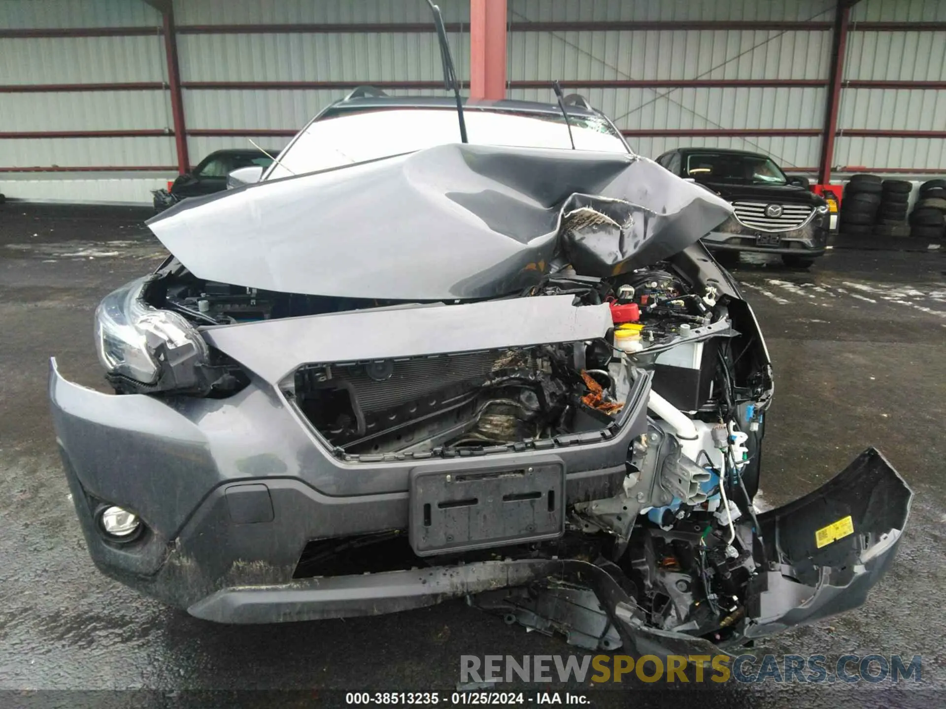 12 fotografías del automóvil dañado JF2GTHNC1PH255177 SUBARU CROSSTREK 2023