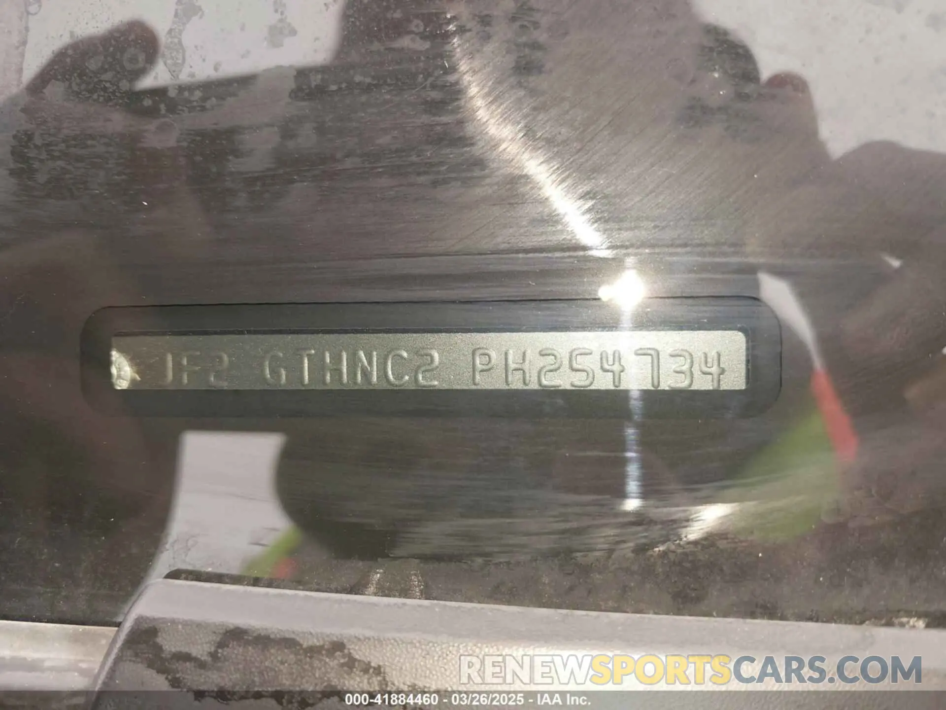 9 fotografías del automóvil dañado JF2GTHNC2PH254734 SUBARU CROSSTREK 2023
