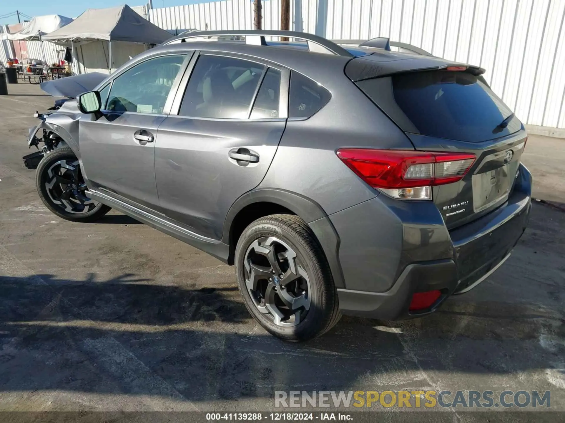 3 fotografías del automóvil dañado JF2GTHNC2PH277348 SUBARU CROSSTREK 2023